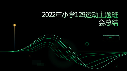 2022年小学129运动主题班会总结范文