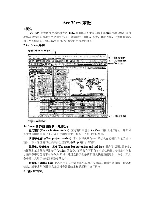 ArcView基础