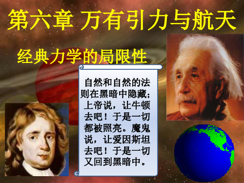 高中物理人教版必修二6.6经典力学的局限性(共28张PPT)