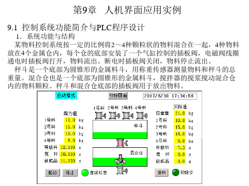 西门子人机界面触摸屏组态与应用技术课件第9章