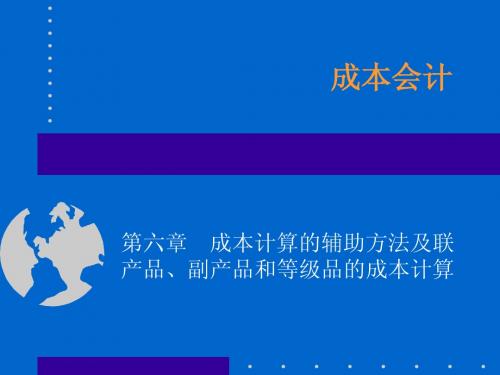 第六章 成本计算的辅助方法及联产品、副产品和等级品的成本计算