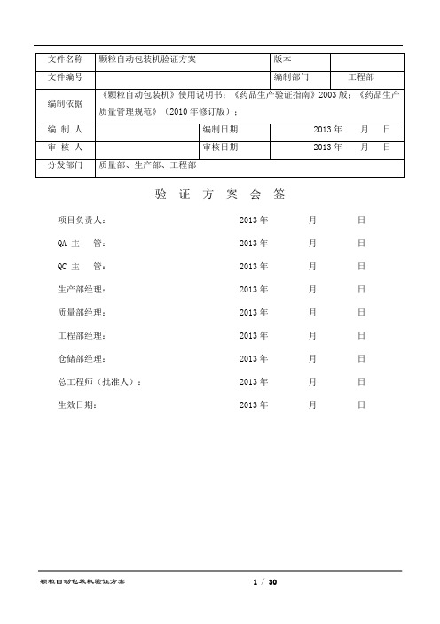 2010新版GMP颗粒自动包装机