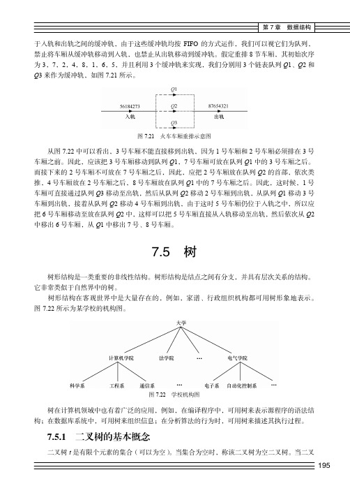 二叉树的基本概念_计算机科学概论（第3版）_[共2页]