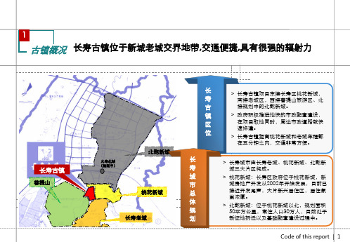 重庆长寿古镇项目案例分析报告