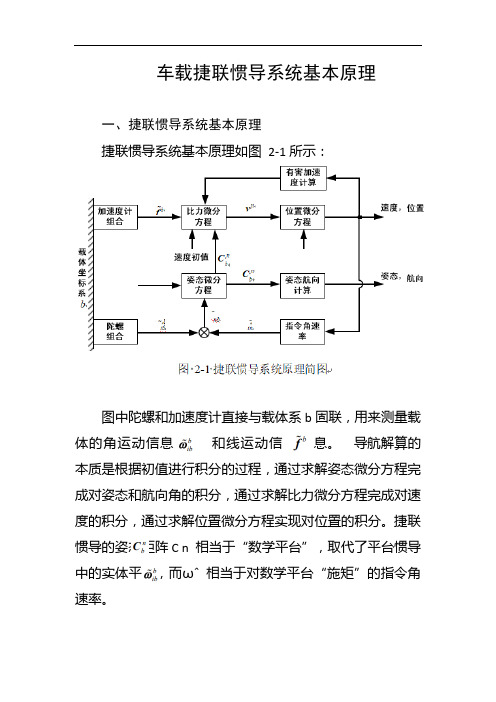 车载捷联惯导系统基本原理