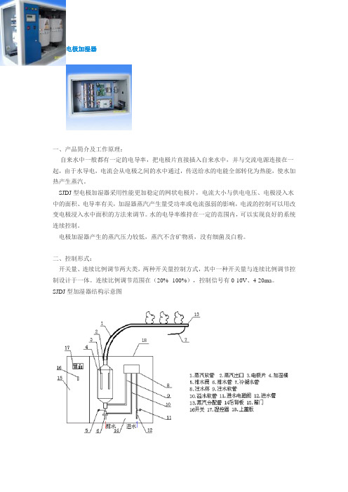 电极加湿器说明书