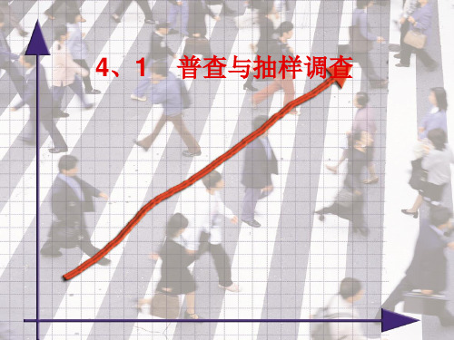 青岛版数学七年级上册4.1普查与抽样调查最新PPT教学课件