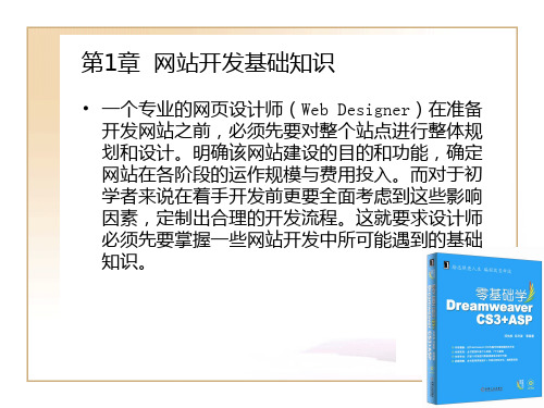 DreamWeaver教程PPT