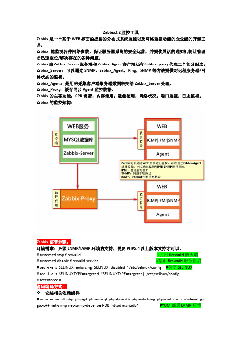 Zabbix部署与安装