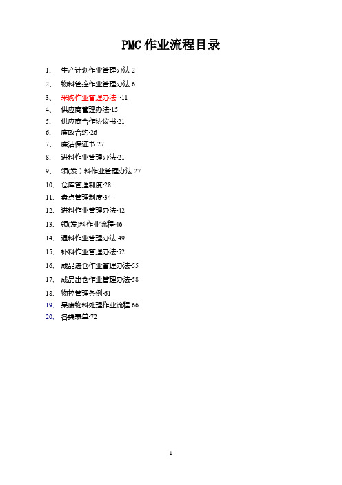 完整的PMC部门作业流程,生管、采购与仓库管理制度(2)