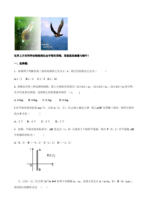 河北省衡水二中新高一数学暑假作业1.doc