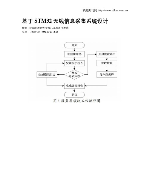 基于STM32无线信息采集系统设计