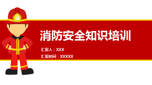 企业消防安全知识培训