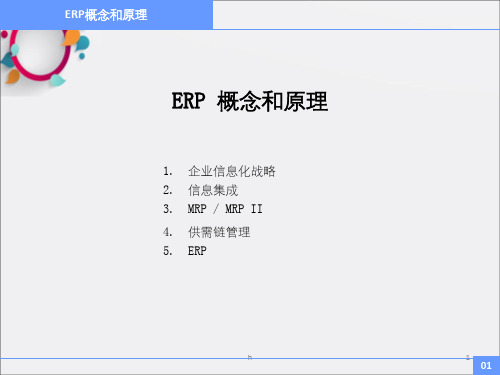 《ERP管理理论》PPT课件