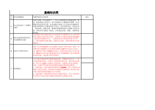 社保卡常见问题描述,答疑及注意事项