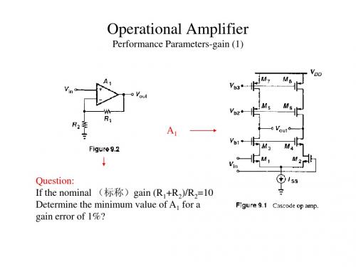 Chapter 9-Operational Amplifier