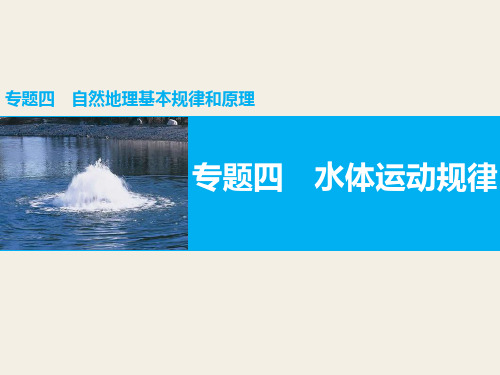 2020二轮 水体运动(水循环,水文特征,流域、洋流)