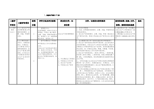 水利施工企业安全标准化评审手册