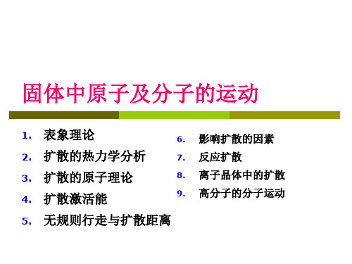 --材料科学基础(第四章-正式版)_PPT课件