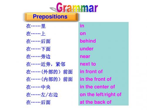 仁爱版七年级英语下Unit 5 Topic1 Section A---grammar公开课教学课件(共23张PPT)