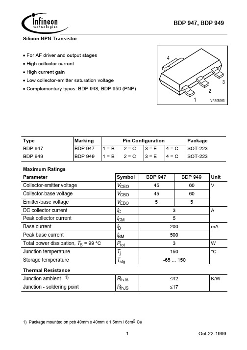 BDP 947中文资料