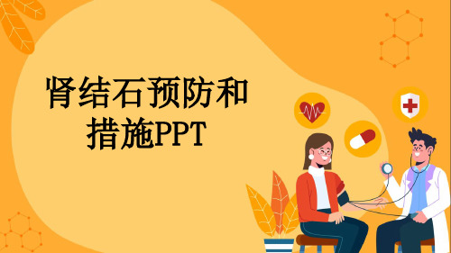 肾结石预防和措施PPT