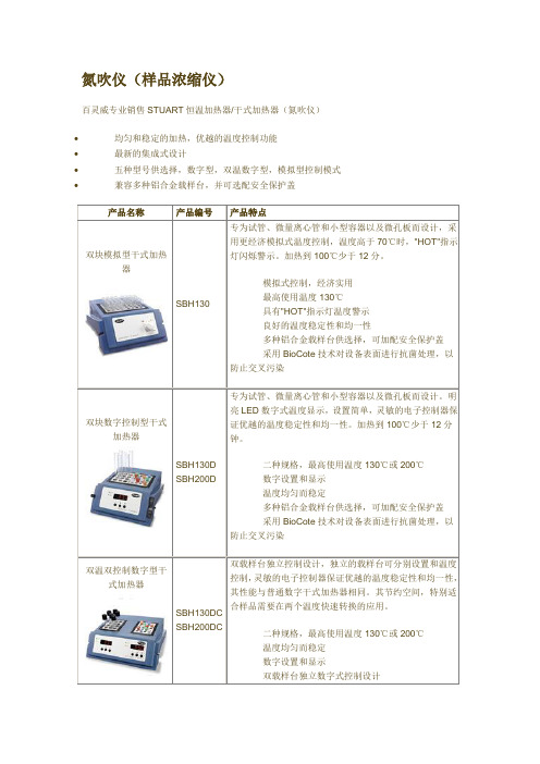 氮吹仪