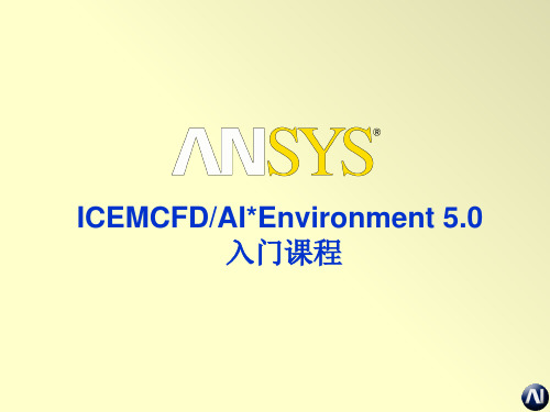 ICEMCFD_教程A1入门PPT课件