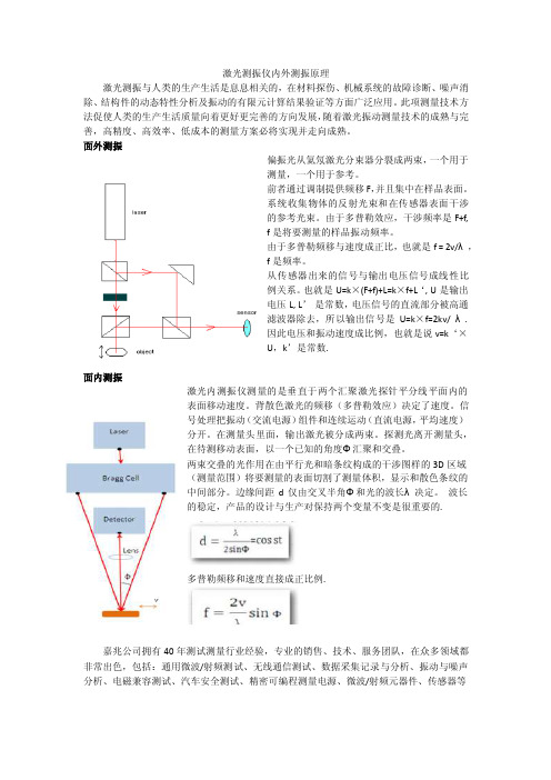 激光测振仪内外测振原理