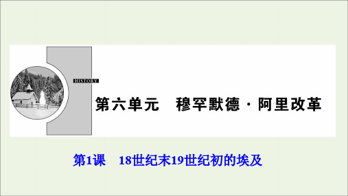 2019_2020学年高中历史第六单元穆罕默德 (2)