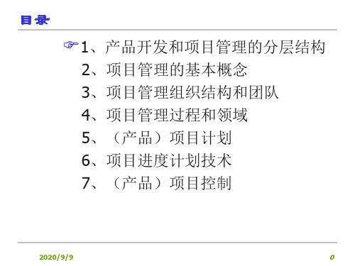 研发项目管理计划及控制(ppt 42页)