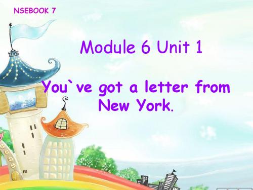 module6-unit-1-i`ve-got-a-letter-from-New-York[1]