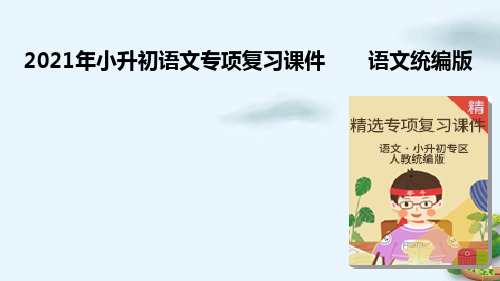 六年级下册年小升初专项复习二阅读：说明文阅读课件部编版PPT