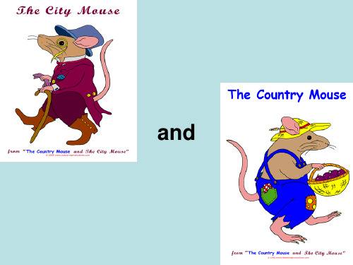 The City Mouse and the Country Mouse