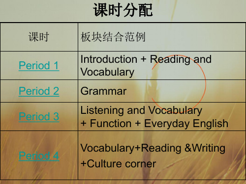 外研版高中英语必修五课件：Module 2 精品