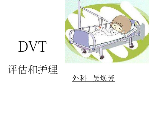 DVT的预防及护理 ppt课件