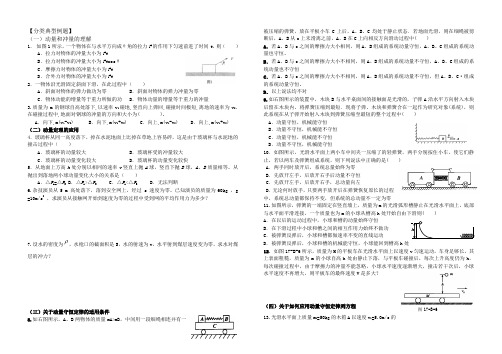 动量守恒定律的几个典型模型