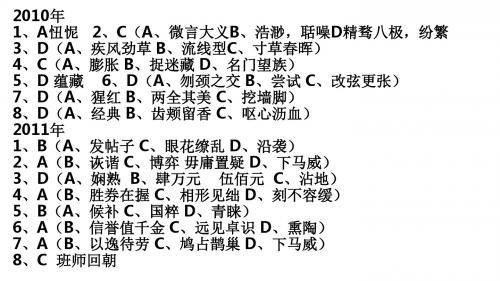 高考字形