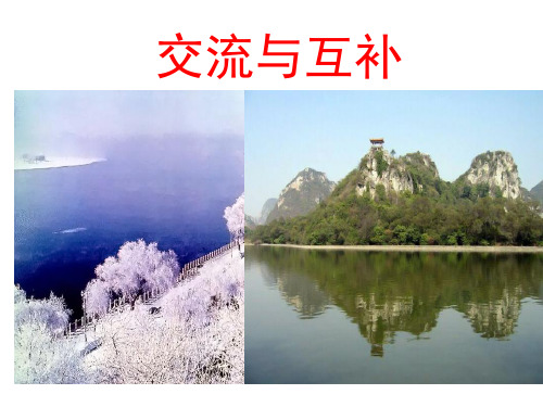 5.3.3交流与互补PPT课件
