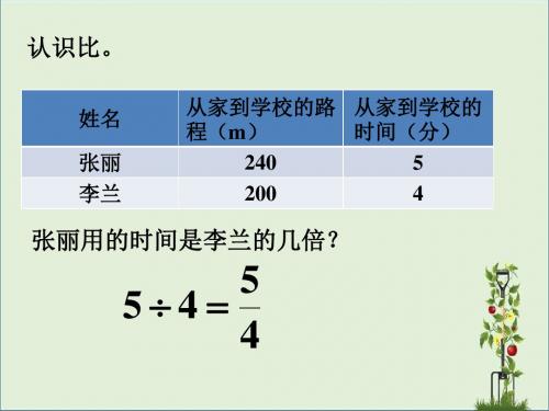 认识比_比的意义和性质