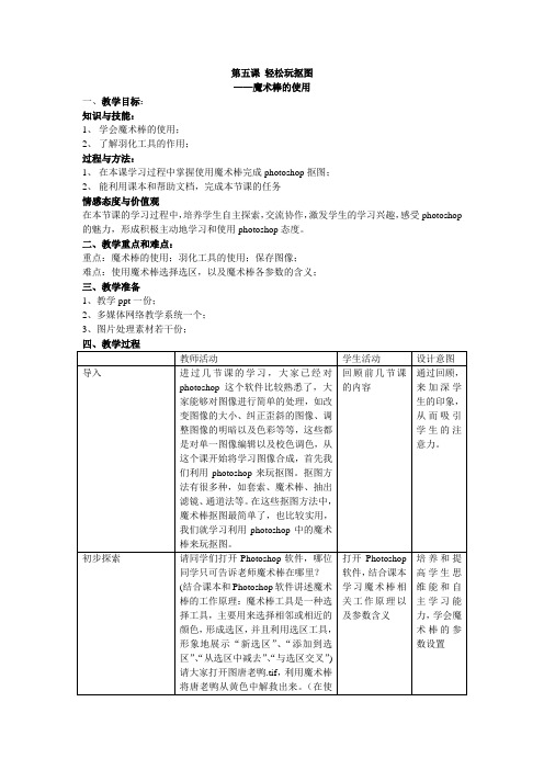 第五课 轻松玩抠图