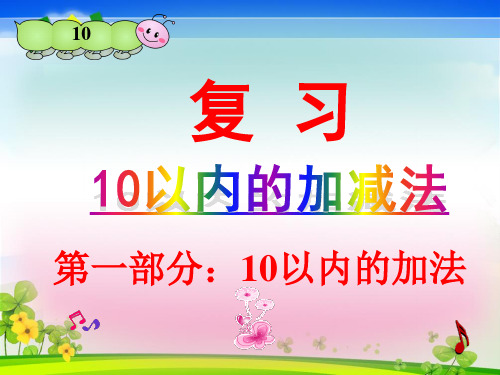 《10以内的加减法》整理与复习课件 看图列式