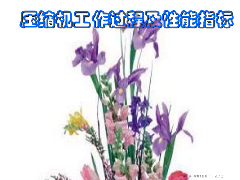 1、压缩机工作过程及性能指标