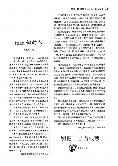 ipad似的人