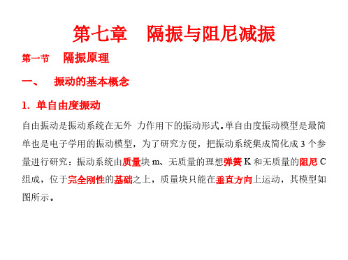 隔振原理于隔振设计及应用-阻尼减振与阻尼材料以及工程实例