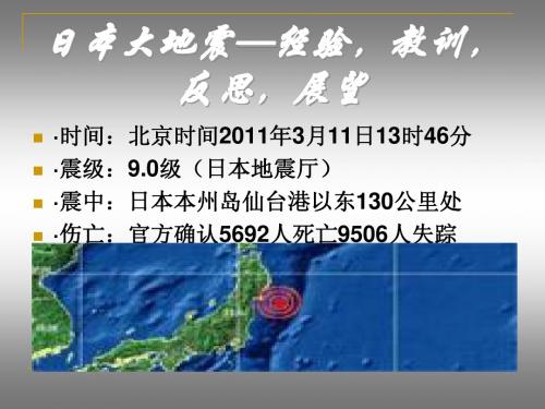 日本大地震改