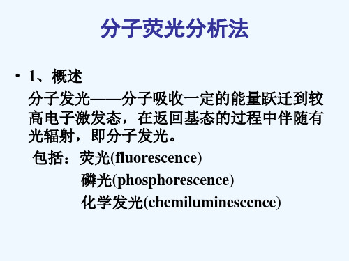 荧光分析(MFS)