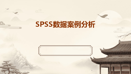 2024版SPSS数据案例分析