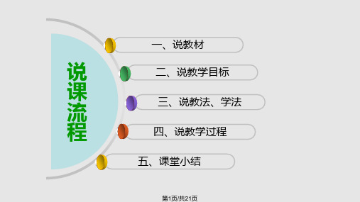 人教一年级下册四个太阳说课PPT课件