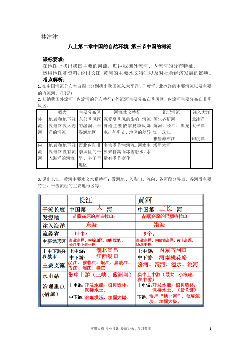 考点解析、思维导图及典型例题分析----林津津